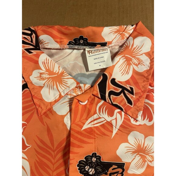 NEW Frederick Keys Baltimore Orioles Minor League Baseball Hawaiian Shirt XL - Picture 4 of 7